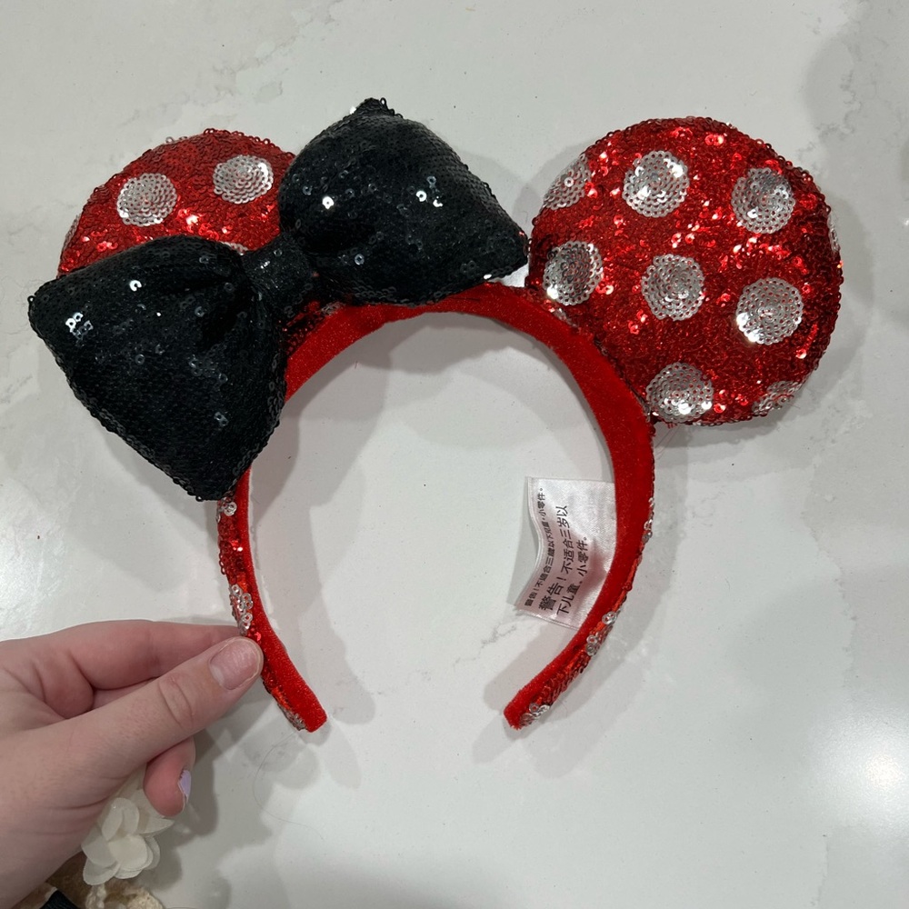 Disney Minnie Mouse Sequin Ears Headband